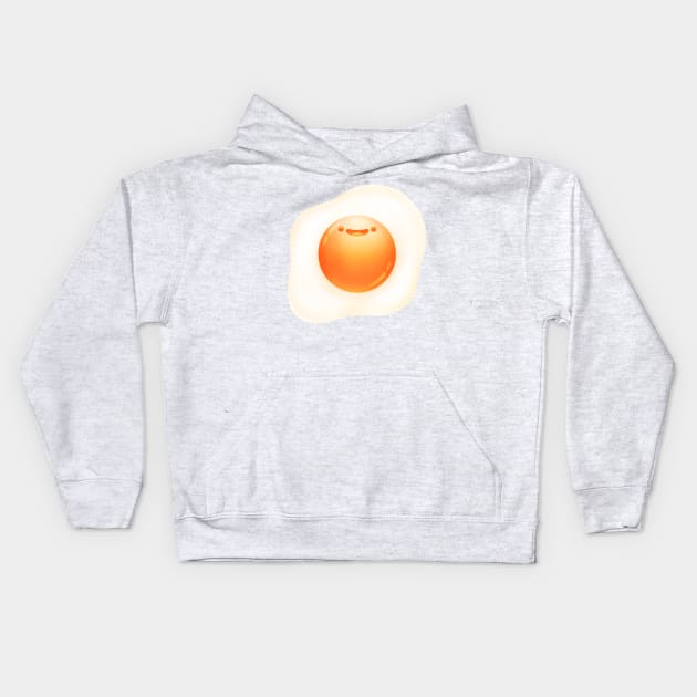 Sunny Side Up Kids Hoodie by inspio art